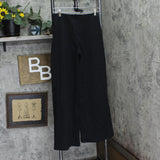 Future Collective Womens High Rise Wide Leg Knit Pants 91914009 Black XS