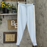 Floral Nikrooz Womens Crochet Trim Fuzzy Pajama Sleep Pants Light Blue XS