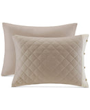 Madison Park Breanna Quilted 4-Pc. Bedspread Set Diamond Khaki Brown Queen