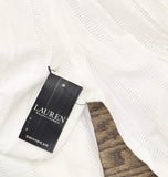 Lauren Ralph Lauren Womens Plus Size White Off The Shoulder Dress White 2X