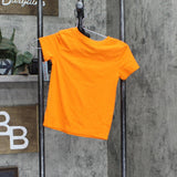 Cat & Jack Toddler Boys 2pc Halloween T-Shirt Fleece Jogger Pants Set Orange 4T