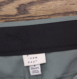 A New Day Womens Knit Pull On Side Zip Pants Green 8S