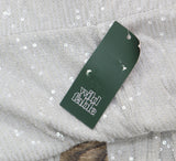 Wild Fable Womens Mid-Rise Wide Leg Holiday Sequin Pants 91904444 Gray L