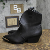 Universal Thread Women's Henley Ankle Western Boots 88375060 Black 7M