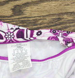 Swim Solutions Printed Tankini Swim Top 806834 Magenta Purple 16