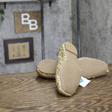 A New Day Womens Sammie Shoes Sequin Ballet Flats 94685487 Gold Yellow 8M
