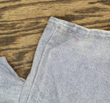 Anybody Printed Denim-Effect French Terry Pants A700607 Light Wash Blue PS