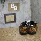 Universal Thread Mary Jane Flats with Memory Foam Insole Leopard Dark Brown 6.5M