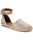 Style & Co. Womens Paminna Faux Suede Flat Sandals 10003917700 Gold Brown 10M