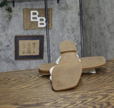 INC International Concepts Womens Gilma Flower Flat Sandals White Smooth 8M