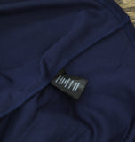B. Darlin Juniors Short Sleeve Mockneck Mini Dress 45UAP84 Navy Blue 3/4