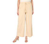 Studio Park x Terri Conn Petite Stretch Lyocell Ankle Pants Sandstone Brown PM