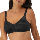 Bali Womens Double Support Wirefree Full Coverage Bra 3820 Black 44C