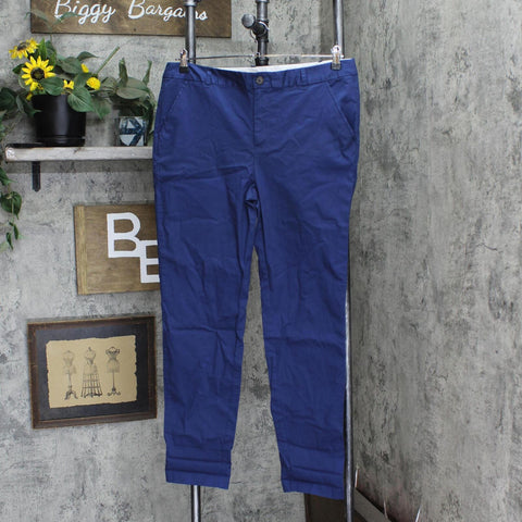 Forever 21 Mens Stretch Woven Dress Pants 1667e510a8ab3c Blue 31