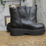Wild Fable Honor Ankle Platform Combat Boots 94642923 Black 10M
