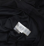 Siena Womens Ruffled V-Neck Ponte Bodycon Mini Dress SATP1725 Black 2