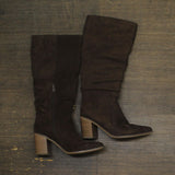 Universal Thread Womens Junie Tall Boots 90975015 Brown 8M