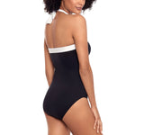 Lauren Ralph Lauren Womens Bel Air Shirred Halter One-Piece Swimsuit Black 14