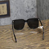 Saint Laurent Womens Square Sunglasses SL 480001M Black / Black 56MM