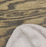 Charter Club Womens 100% Cashmere Cuffed Beanie Pearl Taupe Heather Brown