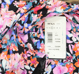 Swim Solutions Womens Blushing Pleated Tankini Swim Top 806836 Multi Pink 14