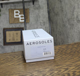 Aerosoles Womens Wilda Mule Slip On Faux Leather WILDA Silver Mirror Gray 8.5M