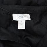 Ann Taylor Loft Womens Lined Sleeveless Embroidered Dress 16675190fa4fc9 Black 2