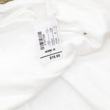 Cj Banks Womens Knit Cotton Sleeveless Shirt Top 166752eecf20ef White 3X