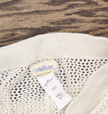 Capittana Womens Raffa Scalloped Cover Up Pants C1697 Ivory Off White M/L