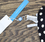 Bleu Rod Beattie Double Trouble Tall Triangle Swim Bikini Top Black / White 14