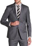 Tommy Hilfiger Modern Fit Flex Stretch Suit Jacket Grey Gray 38 Long