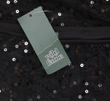 Wild Fable Womens Mid-Rise Sequin Lace Midi Skirt 91904755 Black M