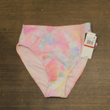 Bar III Sunset Palms Bikini Bottoms Pink Multi XS
