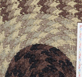 Better Trends Reversible Indoor Area Utility Rug Chocolate Brown 2 ft x 9 ft