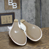 Charter Club Womens Penelopee Slides Wedge Sandals 10009958900 White 8.5M