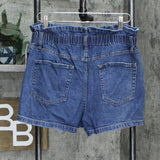 Wild Fable Women's High-Rise Button-Front Paperbag Waist Jean Shorts 78815312