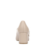 Lifestride Mary Jane Block Heel Pumps with Double Straps Tender Taupe Brown 5M