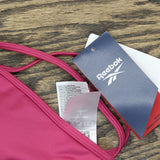 Reebok Womens Padded Workout Ready Sports Bra HI6919 Pink / White XL