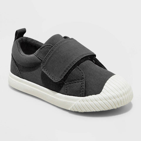 Cat & Jack Toddler Boys Ezra Canvas Sneakers 87831999 Charcoal Gray 5T