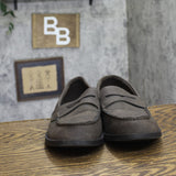 Goodfellow & Co. Pull-On Loafer Dress Shoes Faux Suede Brown 11