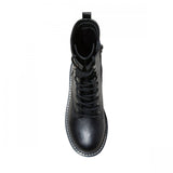 Wild Fable Womens Logan Lug Combat Boots with Memory Foam Insole Black 10M