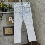 DG2 by Diane Gilman Womens 5-Pocket Bootcut Jeans Acid Wash Blue 10