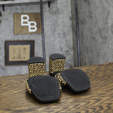 Universal Thread Womens Aaliyah Raffia Strappy Knot Sandal Heels Black 8.5M