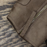 Journee Collection Womens Side Zip Link Booties LINK-TAU Taupe Brown 8M