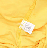 Ny Collection Neck Wide Cuff Jersey Knit Blouse Samoan Sun Yellow XL