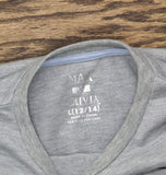 Max And Olivia Boys Long Sleeve Pajama Knit T-Shirt 5713719-MA Gray L