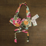 Coco Reef Wrap Halter Bikini Swim Top U5E052 Multi 34D