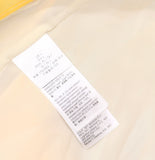 Calvin Klein Womens Printed Chiffon Sleeveless Top Woven Lemon Amber Yellow L