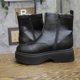 Wild Fable Womens Honor Ankle Combat Boots Platform 94642925 Black 7.5M