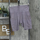 Kirkland Signature Womens Active Knit High Rise Shorts Brushed Purple L